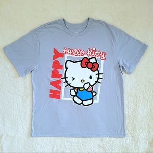 Happy😊 Hello👋 Kitty🐈 By Sanrio Tee👕 - NWOT